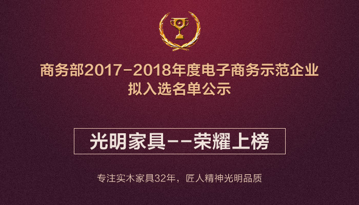 光明集團榮獲“商務部電子商務示范企業”榮譽稱號